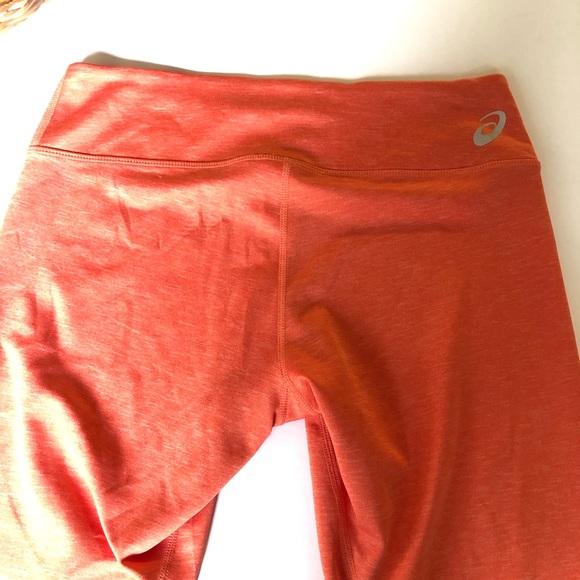 ASICS | Pink High Waisted Cropped Leggings - Picture 5 of 8